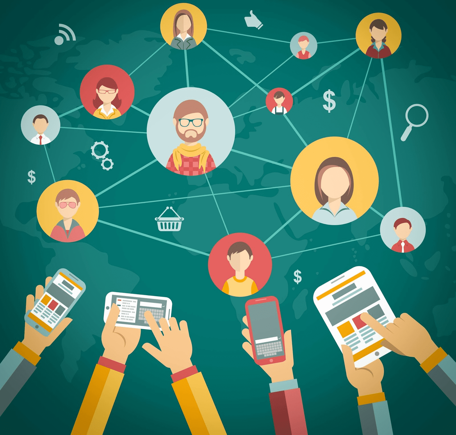 Bagaimana Media Sosial Bisa Terhubung Lewat Jaringan Internet?